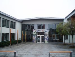 Volksschule Eingangsbereich